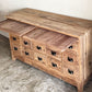 クラッシュゲート CRASH GATE ノットアンティークス Knot antiques グラムチェスト GRAM CHEST 1260 引き出し15杯 スライド棚 杉古材 廃番 ■