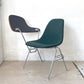 ハーマンミラー Herman Miller サイドシェルチェア セカンド 2nd ビンテージ アプホルスター スクールベース スタッキングベース 肘掛けテーブル付 イームズ ミッドセンチュリー F ★