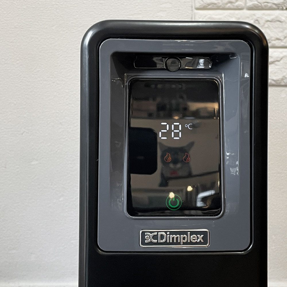ディンプレックス Dimplex オイルフリーヒーター B04 ECR12EB ブラック 英国 ◎