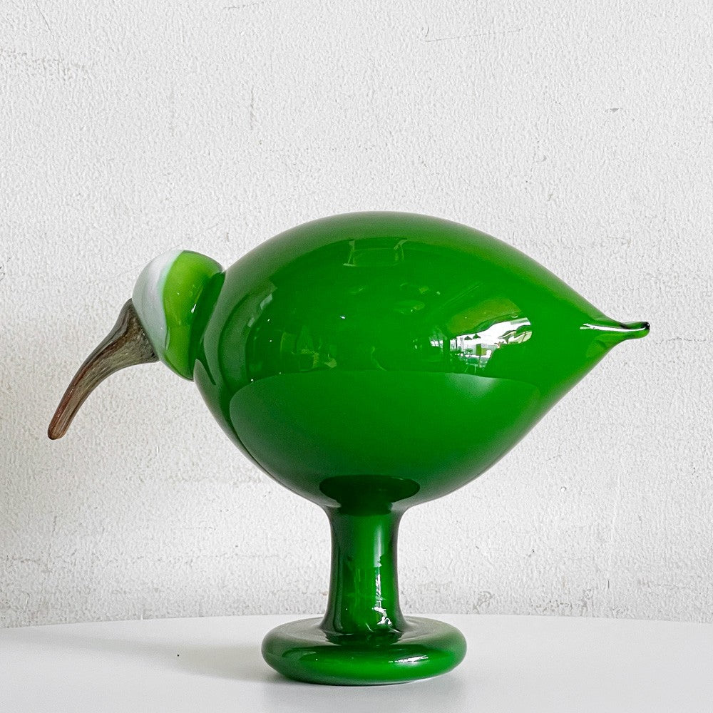 イッタラ iittala バーズバイトイッカ Birds by Toikka アイビス Ibis グリーン 緑 トキ オイバ・トイッカ Oiva Toikka イッタラバード 北欧雑貨 箱付き ■