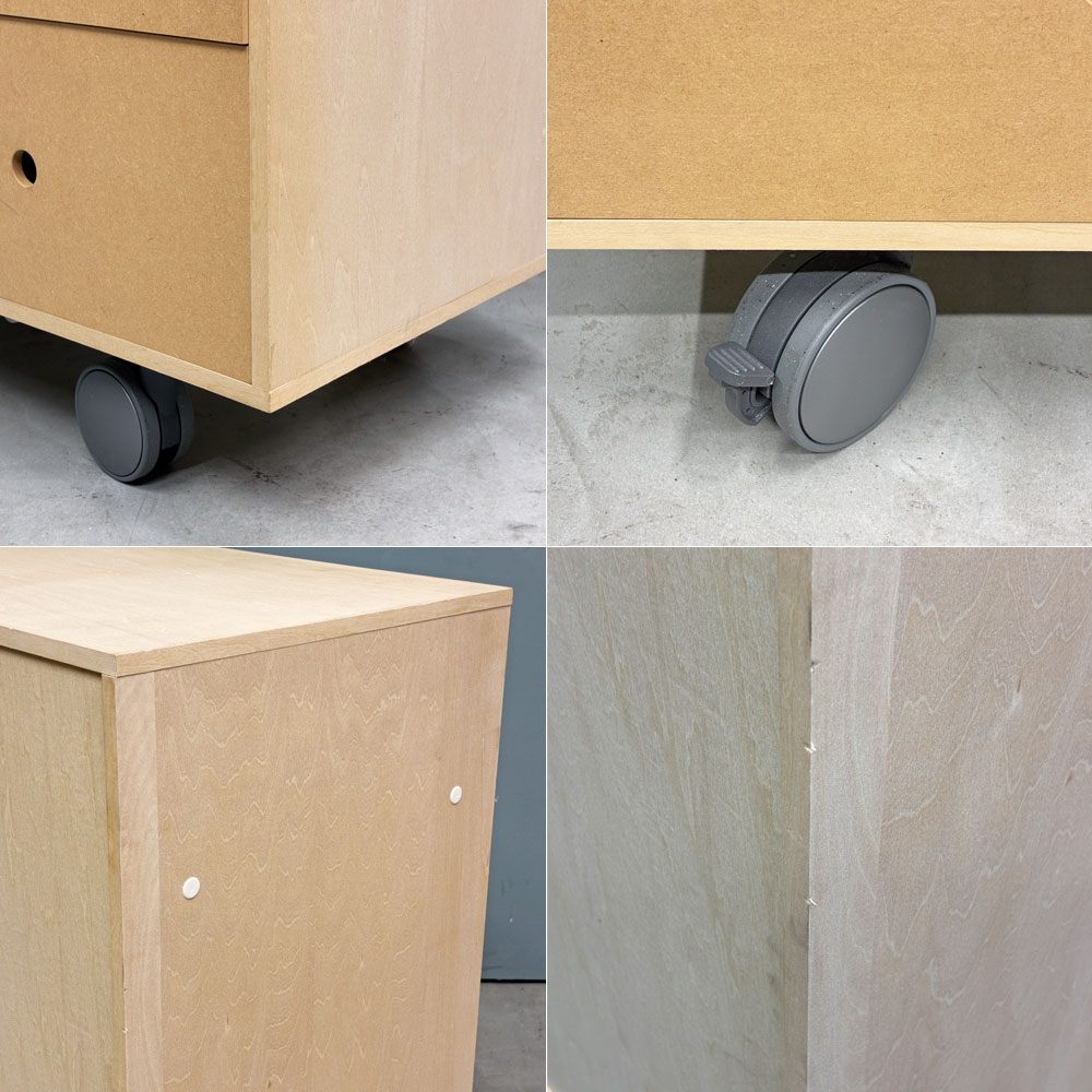 マルゲリータ margherita ストレージカート Storage Cart キャスター付き収納カート 標準タイプ A4書類引き出し収納カート ◎