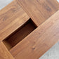 サンコー SUNKOH プロント PRONTO Living Table リビングテーブル ウォールナット無垢材 W120cm 長方形 森宣雄 カタログ定価￥123,000- 廃番 〓