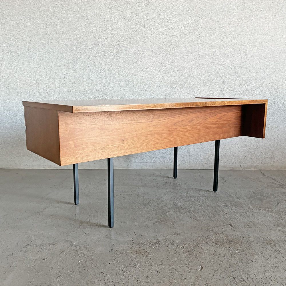 ランドスケーププロダクツ Landscape Products タイツ スタディデスク TIGHTS STUDY DESK ウォールナット材 抽斗2杯 W160cm モダンデザイン 参考定価￥253,000- 〓