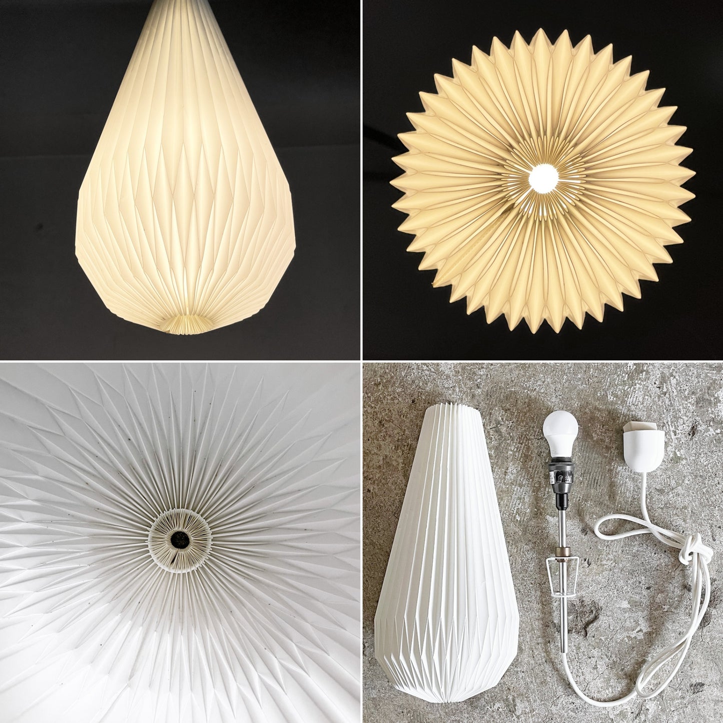 レクリント LE KLINT コメット COMET S 181A H43cm ペンダントライト ポール・クリスチャンセン デンマーク 北欧照明 定価￥99,000- B ■