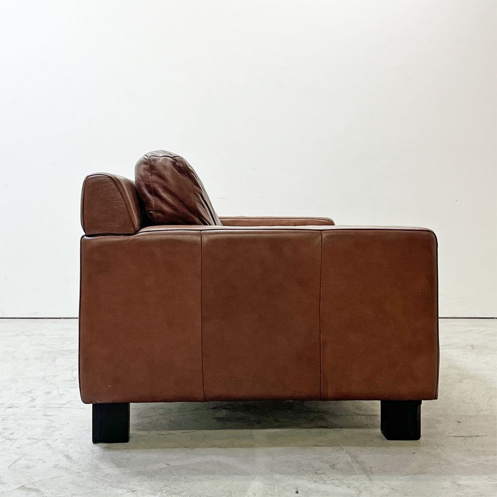 イデー IDEE セリュー ソファ SERIEUX SOFA 2Pソファ 2人掛け ライトショコラ Light chocolate 本革 定価 259,900円 ●