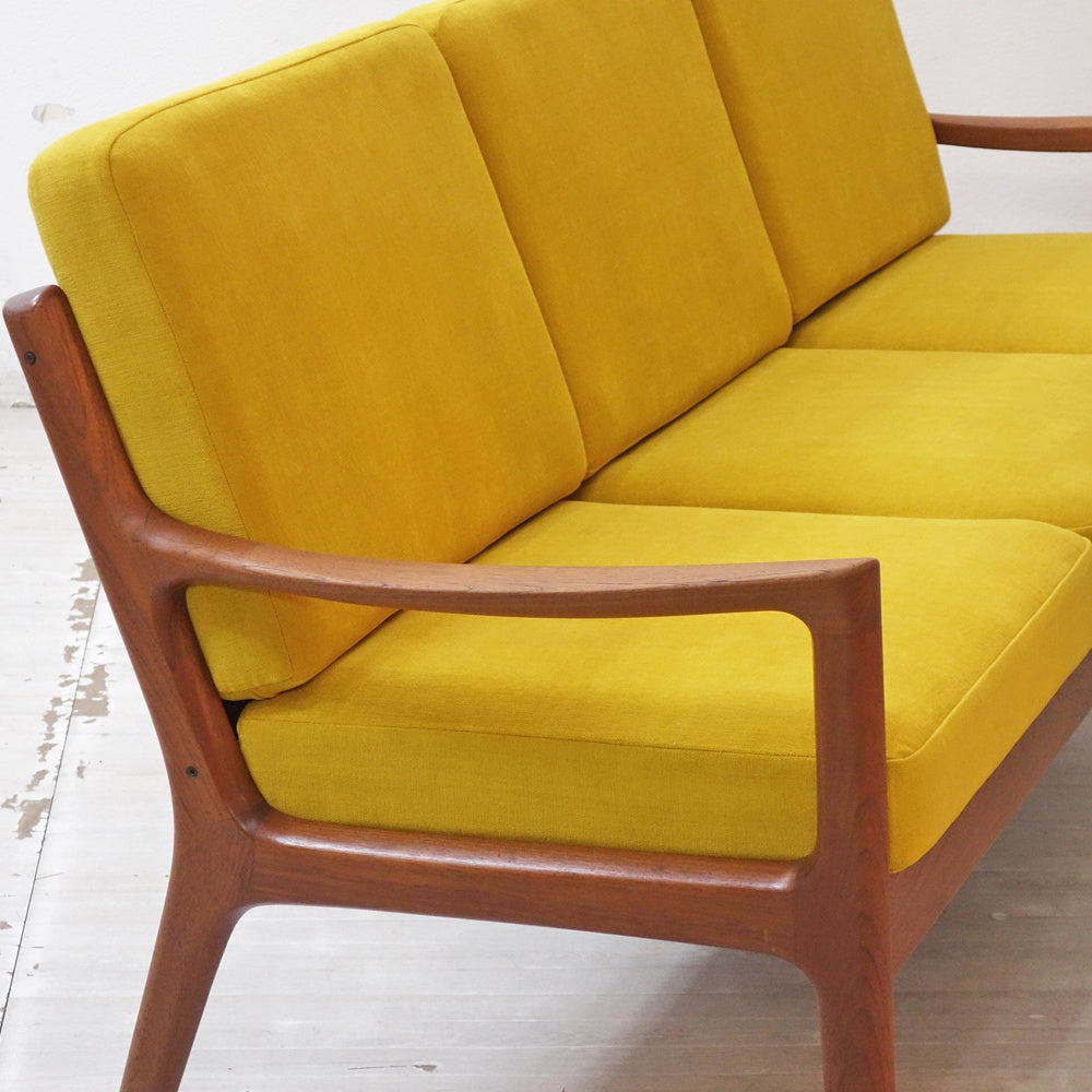 フランス＆サン France&Son Model169 セネター Senator 3pソファ チーク材 オーレ・ヴァンシャー Ole Wanscher 北欧家具 ●