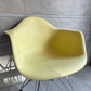 ハーマンミラー Herman Miller アームシェルチェア ポリプロピレン エッフェルベース ペールイエロー PALE YELLOW イームズ C&R ミッドセンチュリー 廃番カラー♪