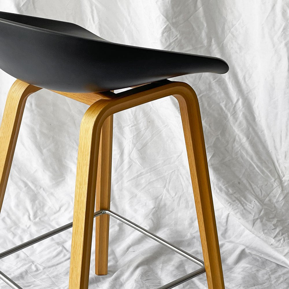 ヘイ HAY アバウトアスツール About a stool ブラック AAS32 LOW H75㎝ ハイスツール カウンターチェア 北欧モダン デンマーク ◇