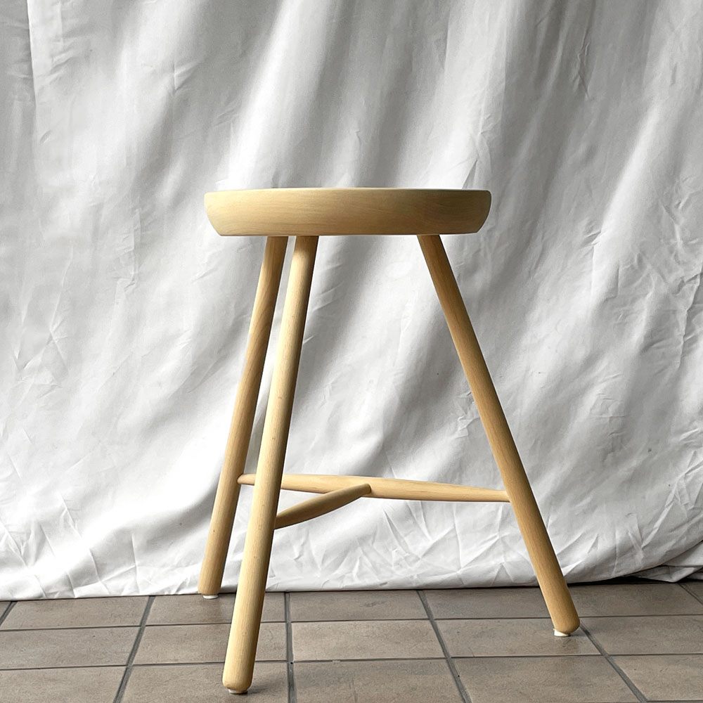 ワーナー Werner シューメーカーチェア Shoemaker Chair NO.59 スツール ビーチ材 ラーズ・ワーナー デンマーク 北欧家具◇