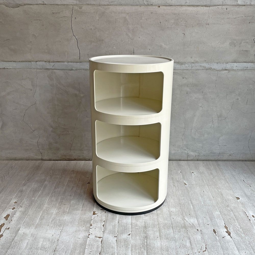 カルテル Kartell コンポニビリ COMPONIBILI 3段 ポリカーボネイト製 アンナ・カステッリ・フェリエーリ イタリア ♪