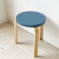 アルテック artek スツール60 Stool60 ブルーラッカー バーチ材 3本脚 Lレッグ アルヴァ・アアルト スタッキング 北欧家具 定価￥46,200- ★