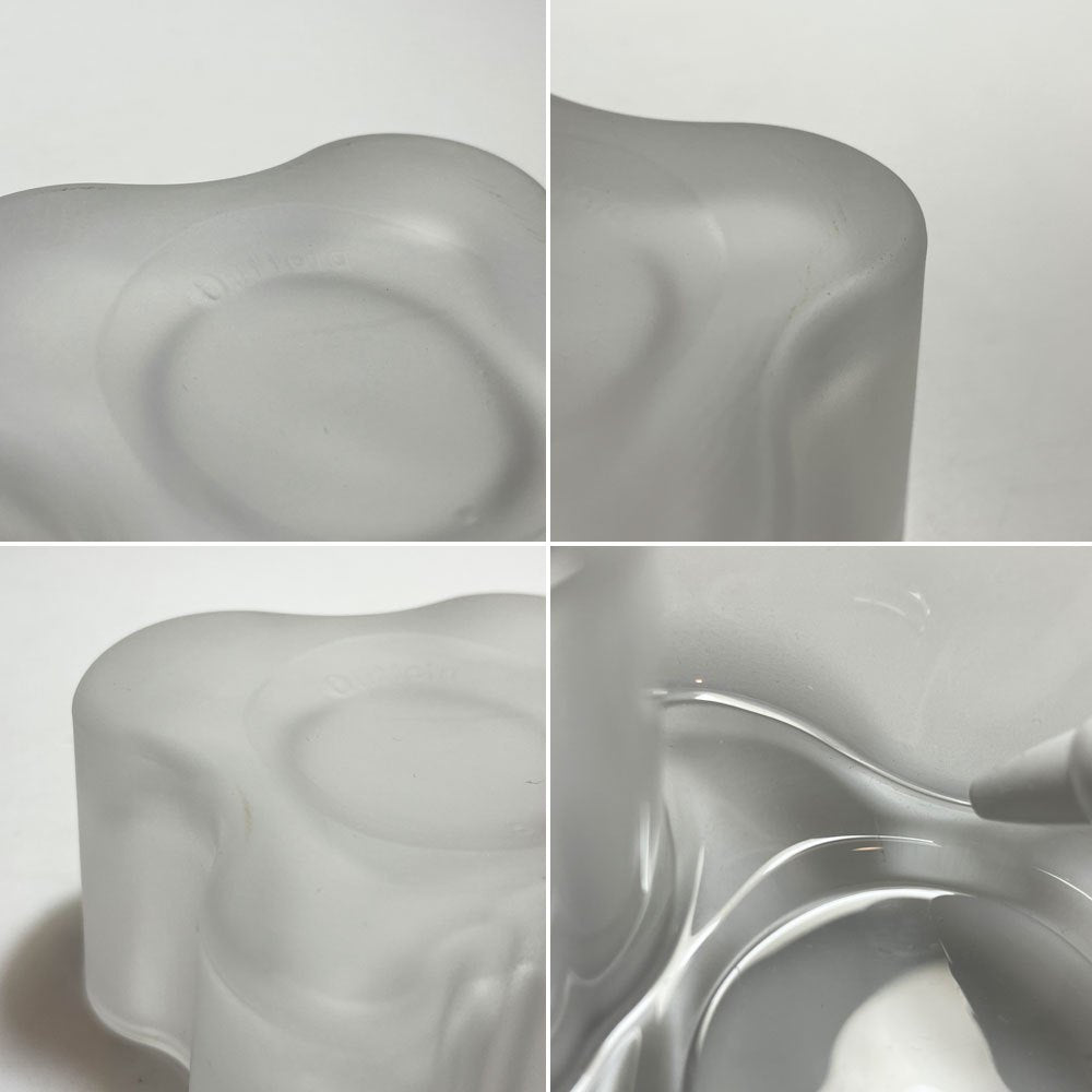 イッタラ iittala アルヴァ・アアルトコレクション Alvar Aalto Collection キャンドルホルダー 55mm フロスト 箱付 廃番 北欧雑貨 ★