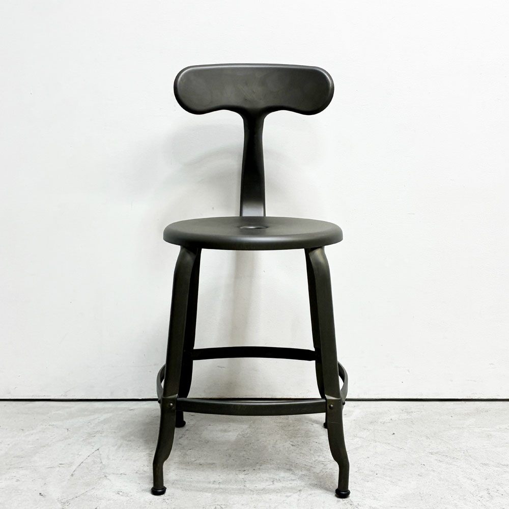 フェールトラヴァイユ FER TRAVAIL ニコルチェア NICOLLE Chair SH45 ダイニングチェア スチール マットクリア仕上げ 別注モデル インダストリアル フランス D ●