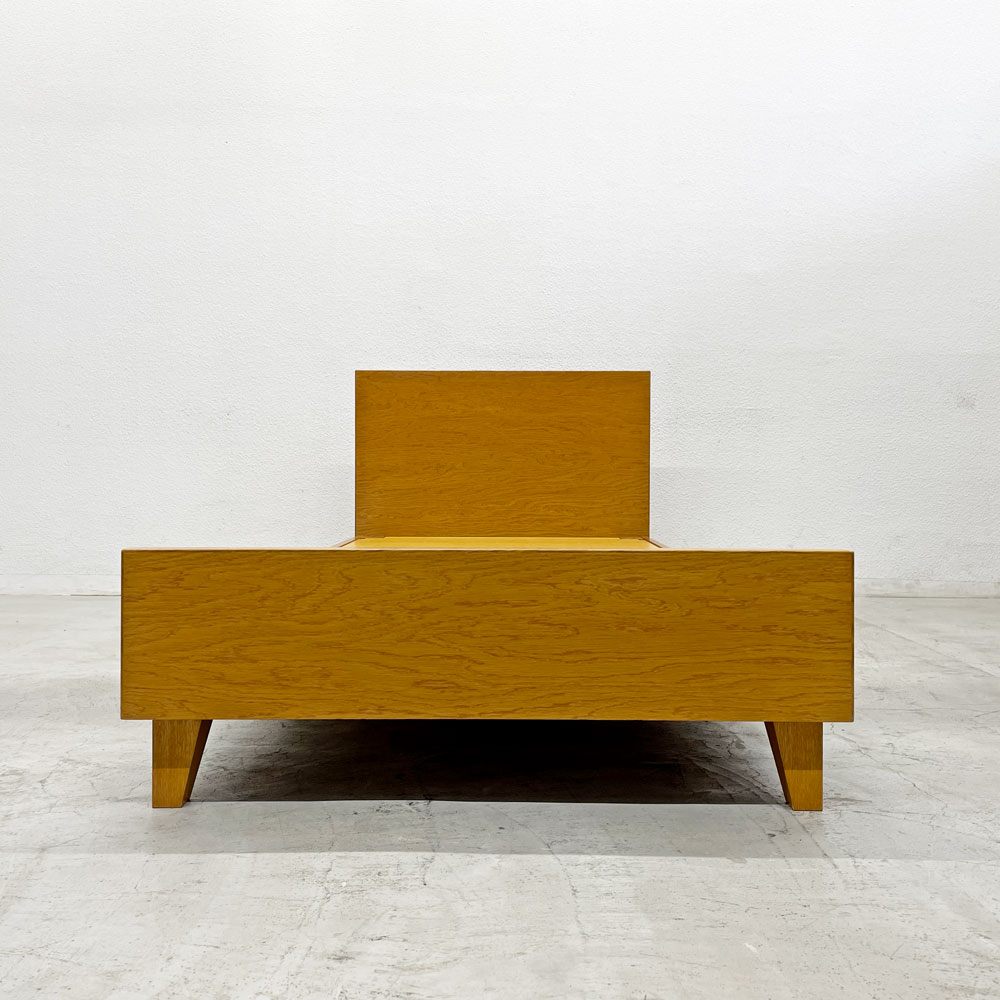 パシフィックファニチャーサービス P.F.S. DH BED ベッドフレーム シングル オーク材 受注生産品 定価￥206,800- 〓