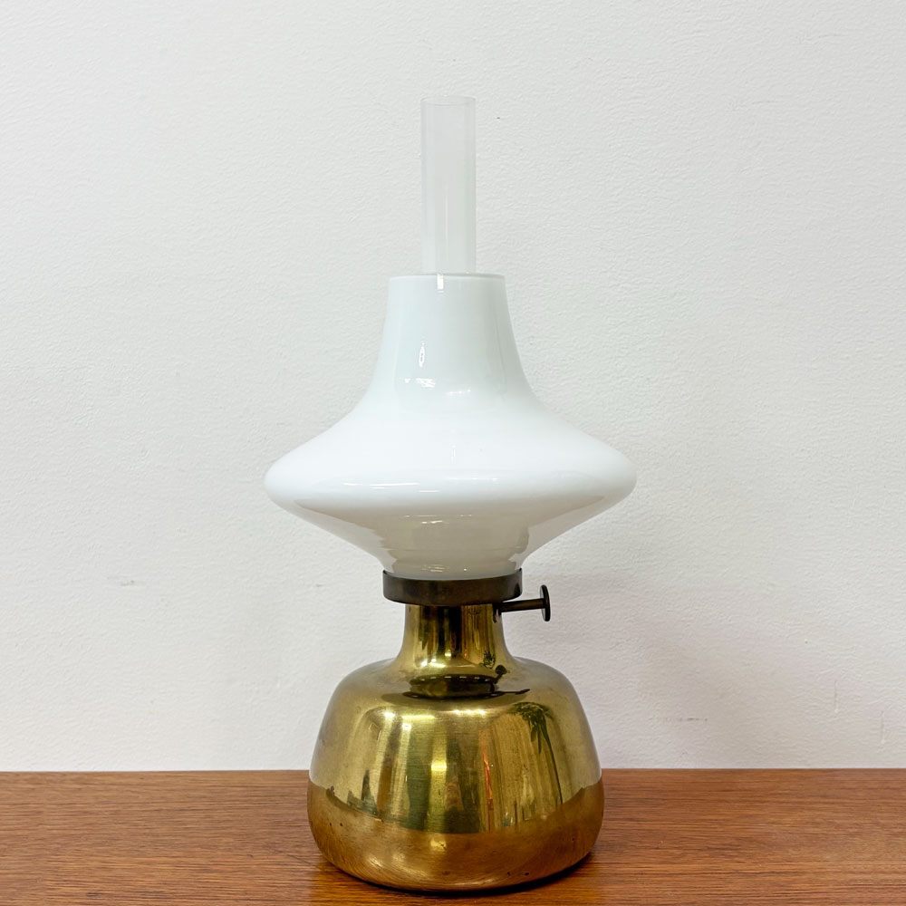 ルイスポールセン Louis Poulsen ペトロネラ Petronella オイルランプ 真鍮 ヘニング・コッペル ビンテージ ジャンク 現状品 ●