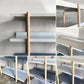 デュエンデ DUENDE マージシェルフ4 Marge shelf 4 オーク無垢 スチール 芦沢啓治 シンプルモダン ナチュラルテイスト ■