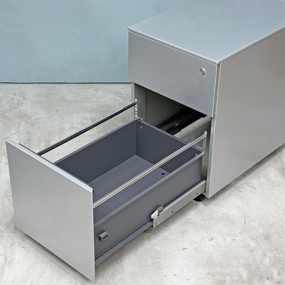 カッシーナ Cassina ixc. AFドロワー AF DRAWER デスクキャビネット ワゴン 鍵付属 キャスターロック機能付き イタリア B ◎