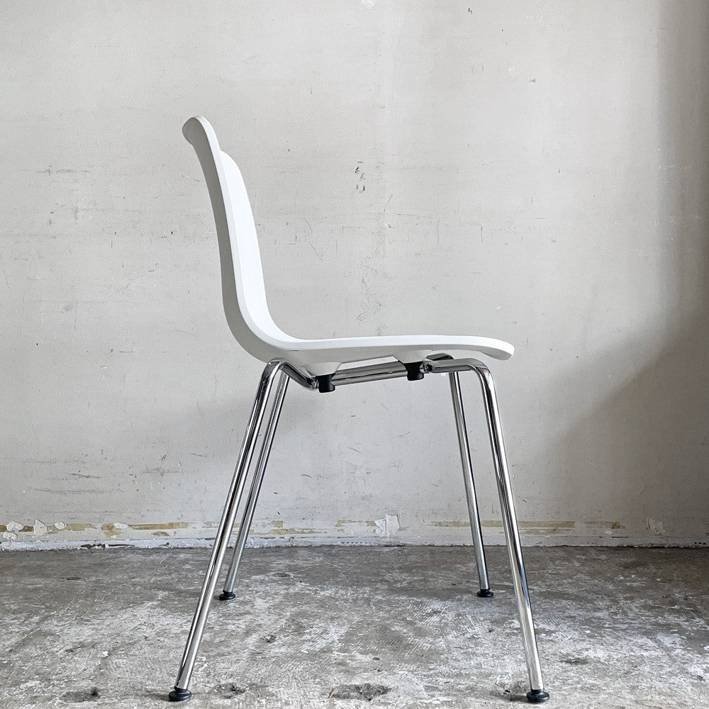 ヴィトラ vitra ハル チューブ HAL Tube サイドチェア ダイニングチェア ホワイト パウダーコート スチール脚 屋外使用可 ジャスパー・モリソン A ■
