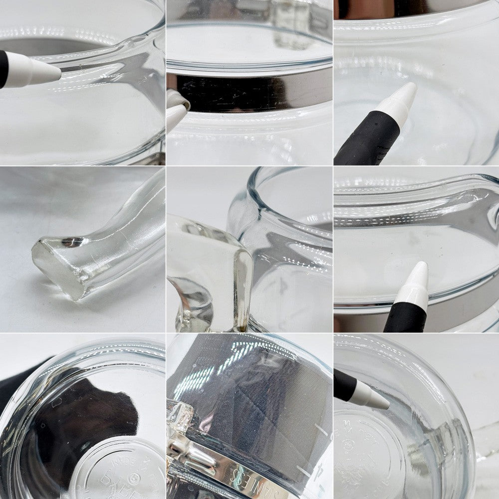 オールドパイレックス OLD PYREX コーニング社 Corning フレームウェア FLAMEWARE 7754 パーコレーター PERCOLATOR 4cup コーヒーポット ガラス 1950年～1960年代 ●