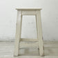 フェール トラヴァイユ Fer travail GOMENOL Wood stool H55.5 スツール シャビーシック インダストリアル A ●