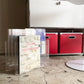 カルテル Kartell ポルタリビステ Portariviste マガジンラック 2段 4ポケット ジオット・ストッピィノ Giotto Stoppino クリア イタリア 廃番 ■