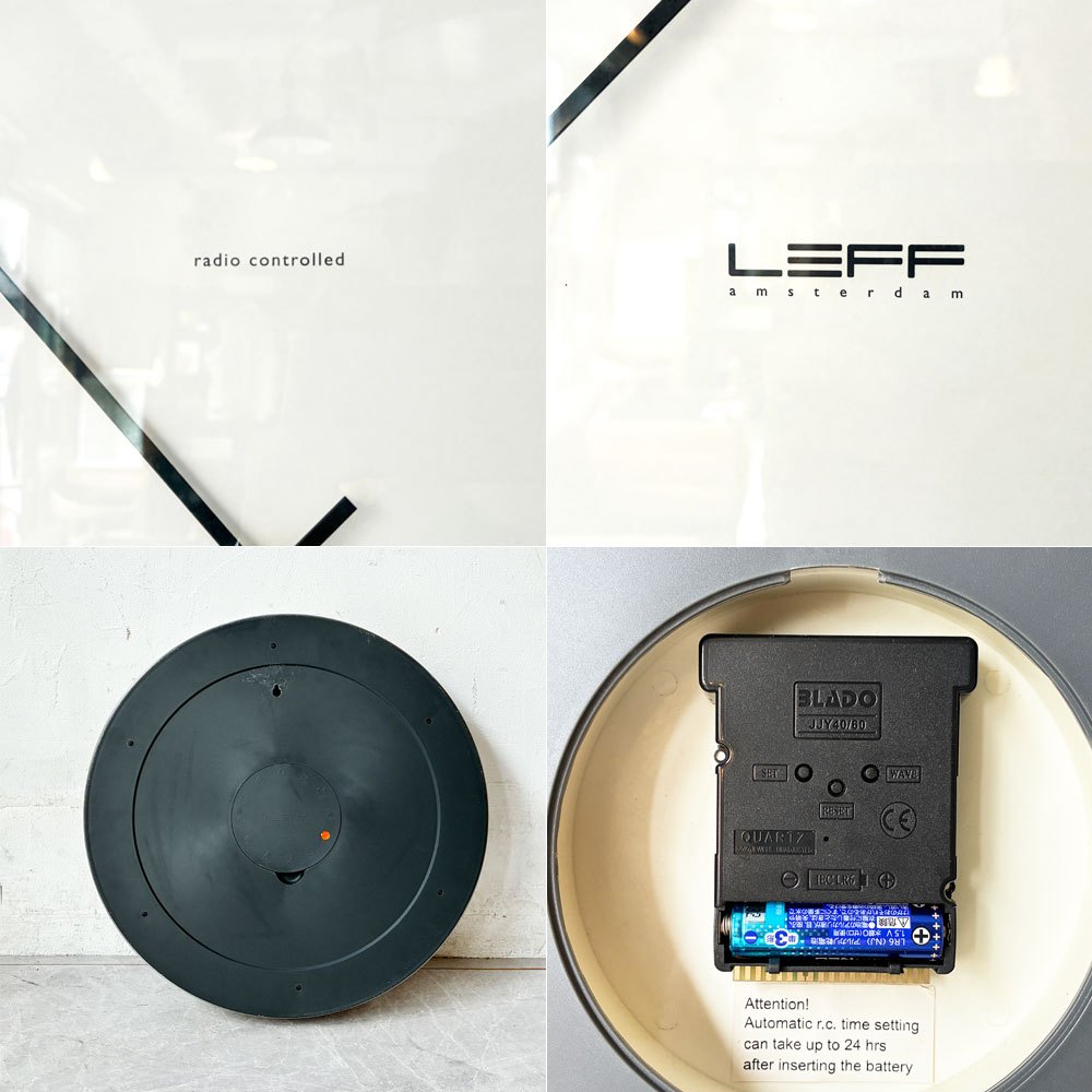 レフ アムステルダム LEFF amsterdam one ワン ウォールクロック 掛け時計 ステンレス オランダ ★