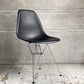 ハーマンミラー HermanMiller × ヴィトラ vitra Wネーム サイドシェルチェア ポリプロピレン ブラックカラー エッフェルベース C&Rイームズ ♪