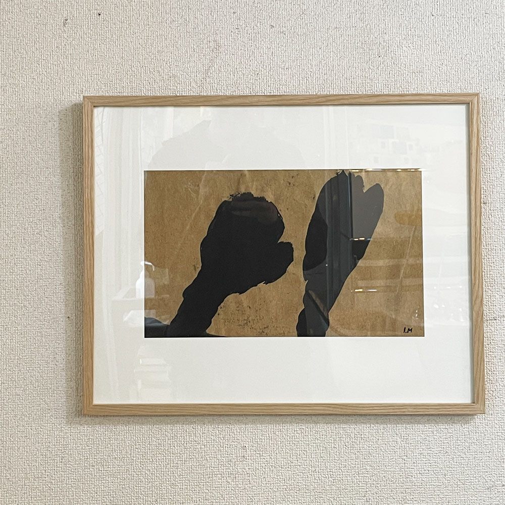 イデー IDEE  「STORM」 オフセット ポスター イシス・ マアケスタッド Fine Little Day 額装品 ◎