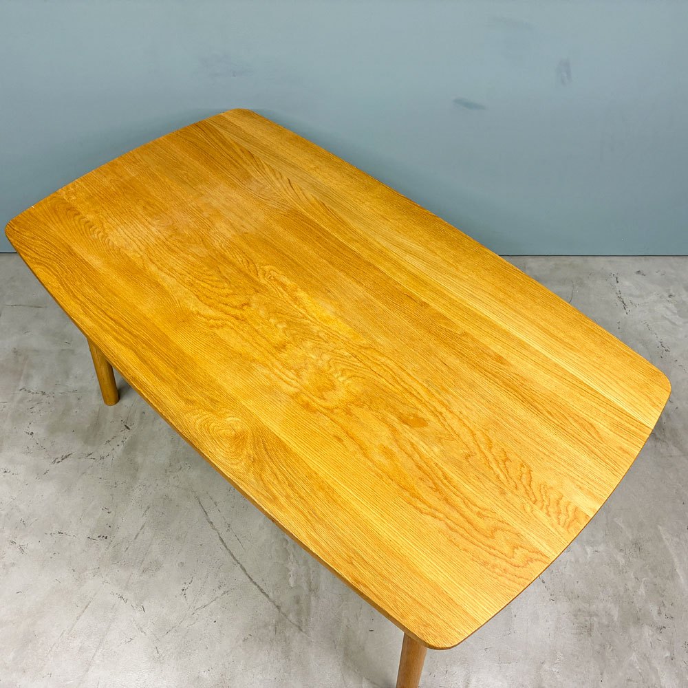 ウニコ unico ソルク SOLK ダイニングテーブル オーク材 オイル仕上げ W140cm ナチュラル 北欧スタイル ◎