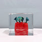 ヌータヤルヴィ Nuutajarvi イッタラ iittala アニュアルキューブ Annual Cube スペシャルキューブ Special Cube 1990年代 オイバ・トイッカ 255/500 北欧雑貨 ビンテージ 500個限定 ◎