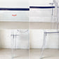 カルテル Kartell ルイゴースト LouisGhost アームチェア クリスタル スタッキング フィリップ・スタルク Philippe Starck イタリア A  ★