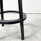 ヘイ HAY リボルバー バースツール ハイ REVOLVER BAR STOOL HIGH H76cm ブラック 回転式座面 レオン・ランズメイヤー デンマーク 定価￥56,100 - A ●