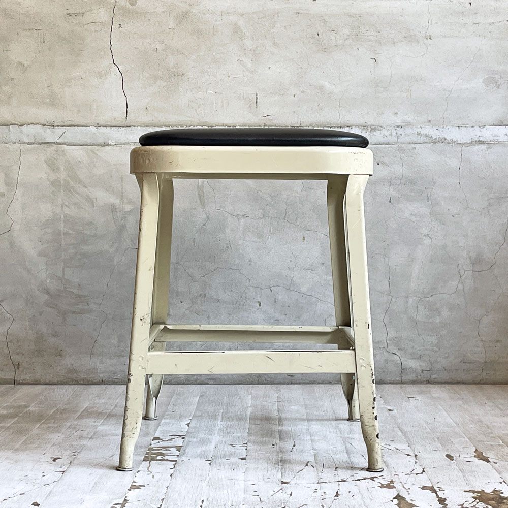 リオン LYON ファクトリースツール FACTORY STOOL スツール カウンターチェア Sサイズ インダストリアル P.F.S取扱い B ♪