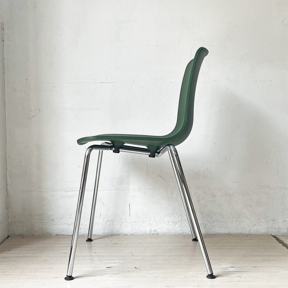 ヴィトラ vitra ハル HAL Tube ハルチューブ ダイニングチェア スタッカブル スタッキングチェア グリーン ジャスパー・モリソン B ★