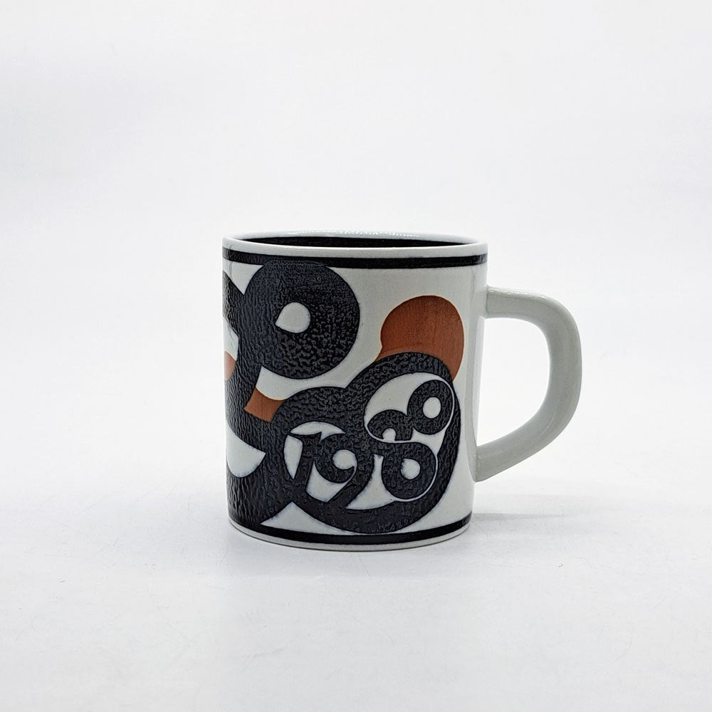 ロイヤルコペンハーゲン ROYAL COPENHAGEN イヤーマグ year mug アニュアルマグ Sサイズ 1980年 北欧ビンテージ デンマーク ●