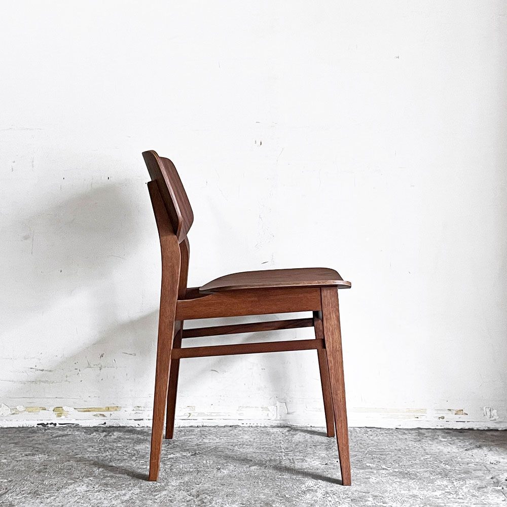 トラックファニチャー TRUCK FURNITURE トーチチェア TORCH CHAIR ダイニングチェア オーク材 ウッドシート ブラウン A ■