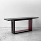 カーサ ブク CASA BUKU 横堀建築設計事務所 コンソールテーブル Black wood Red lacquet ブラック×レッド ディスプレイ台 モダン ●