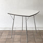 新居 猛  ニー ダイニングテーブル Ny Dining Table シャミド SHAMIDO ホワイト フォールディング 折り畳み ミッドセンチュリー ◇