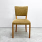 トラックファニチャー TRUCK FURNITURE エスアールチェア SR CHAIR ダイニングチェア ナラ無垢材 コーデュロイ 鋲打ち 定価 ￥90,310- B ●