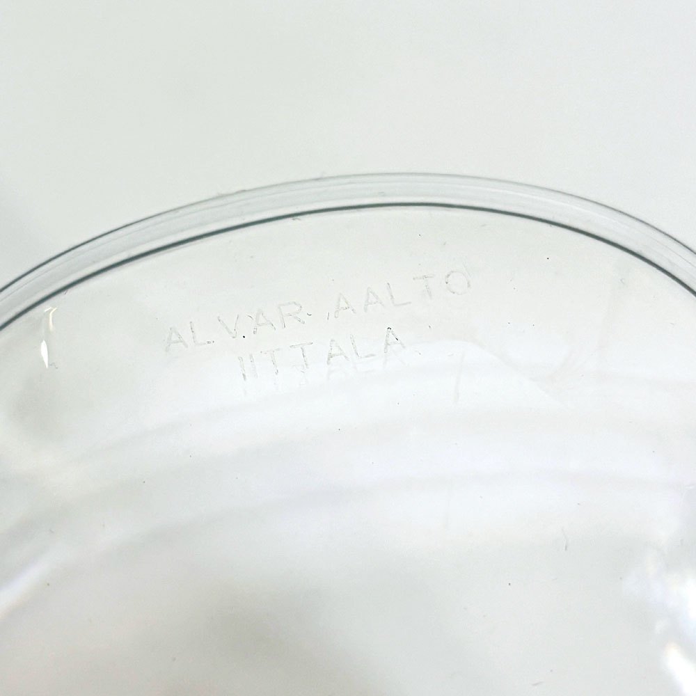 イッタラ iittala アルヴァ アアルト コレクション Alvar Aalto Collection ベース フラワーベース 花瓶 クリア H16cm フィンランド 北欧雑貨 ●