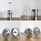 アレッシー ALESSI 9094 プレスフィルターコーヒーメーカー press filter coffee maker 8カップ用 コーヒーポット ティーポット ステンレス 耐熱ガラス アルド・ロッシ Aldo Rossi イタリアンモダン ■