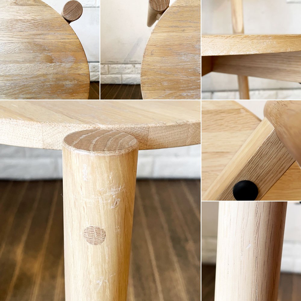 カリモクニュースタンダード KARIMOKU NEW STANDARD キャストールチェア CASTOR CHAIR ダイニングチェア PURE OAK 板座 スタッキング BIG-GAME B ◎