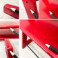 ストッケ STOKKE トリップトラップ TRIPP TRAPP ベビーチェア キッズチェア S/N4～ ガード・グライダー付き レッド ノルウェー 北欧家具 ●