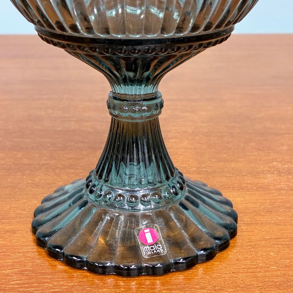 イッタラ iittala マリメッコ marimekko マリスコーリ Mariskooli マリボウル グレー Lサイズ 15cm ビンテージ  ◎