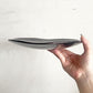 近藤保 Tamotsu Kondo 8寸皿 平皿 木製プレート 漆器 黒漆 Φ24cm 現代作家 ■