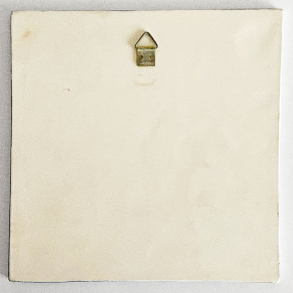 アラビア ARABIA コテージ モッキ Mokki 陶板 ウォールプレート W20cm ヘルヤ・リウッコ・スンドストロム ビンテージ フィンランド 北欧雑貨 ■