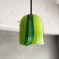 ムラノガラス ペンダントライト ピスタチオ ハンドメイド ガラスシェード イタリア製  レール仕様 IDC大塚家具取扱 ♪