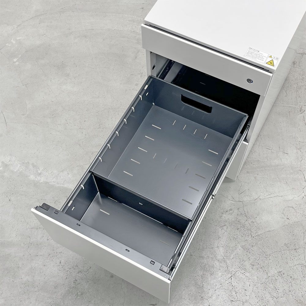 イトーキ ITOKI インステート INSTATE デスクキャビネット デスクワゴン 3段 〓