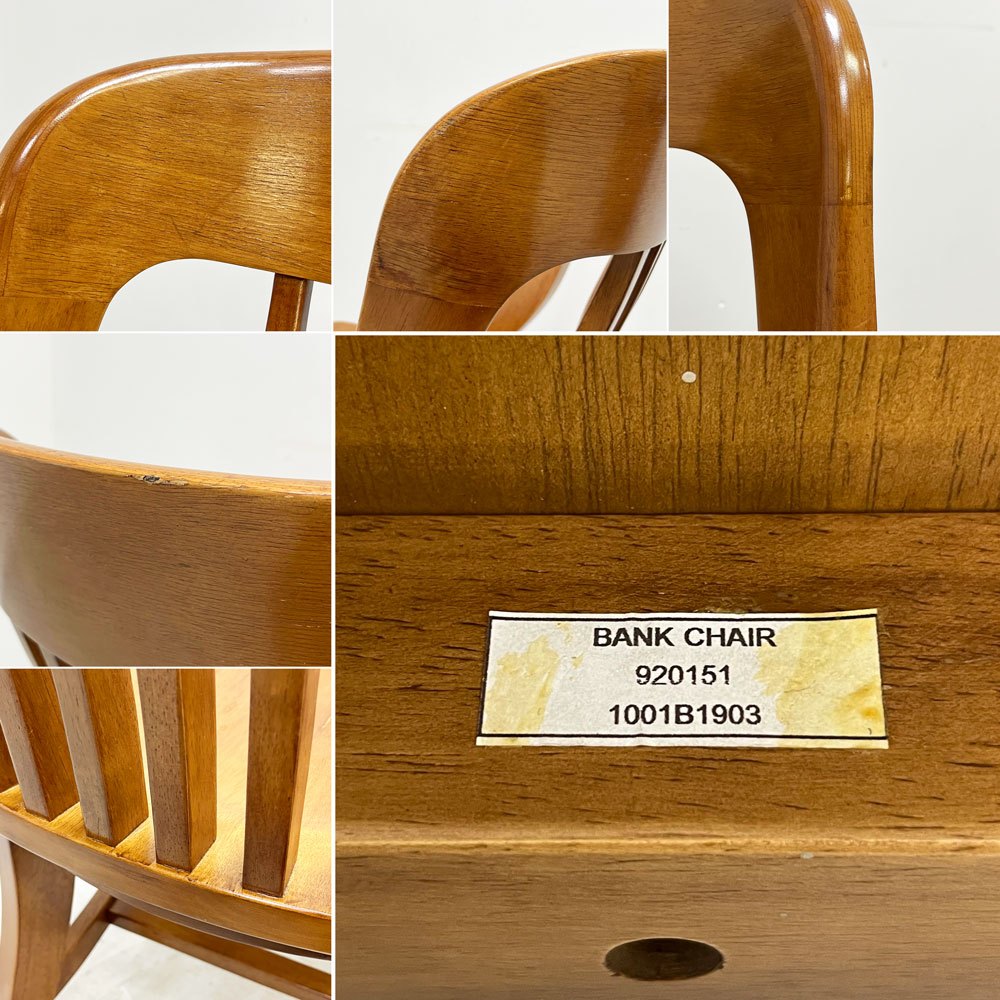 アクメファニチャー ACME Furniture バンクチェア BANK CHAIR ダイニングチェア ラバーウッド USビンテージスタイル 定価￥34,100- B ●