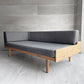 モモナチュラル Momo Natural デイソファ DAY SOFA 2.5シーター ONE ARM L 片アーム オーク無垢材フレーム 参考定価145,000円 ♪